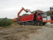 Costruzione nuova villetta - Scavo.