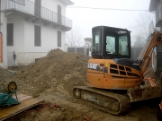 Ristrutturazione di abitazione e area esterna - Durante i lavori.