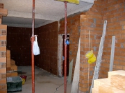 Ristrutturazione alloggio in edificio storico - Durante i lavori.